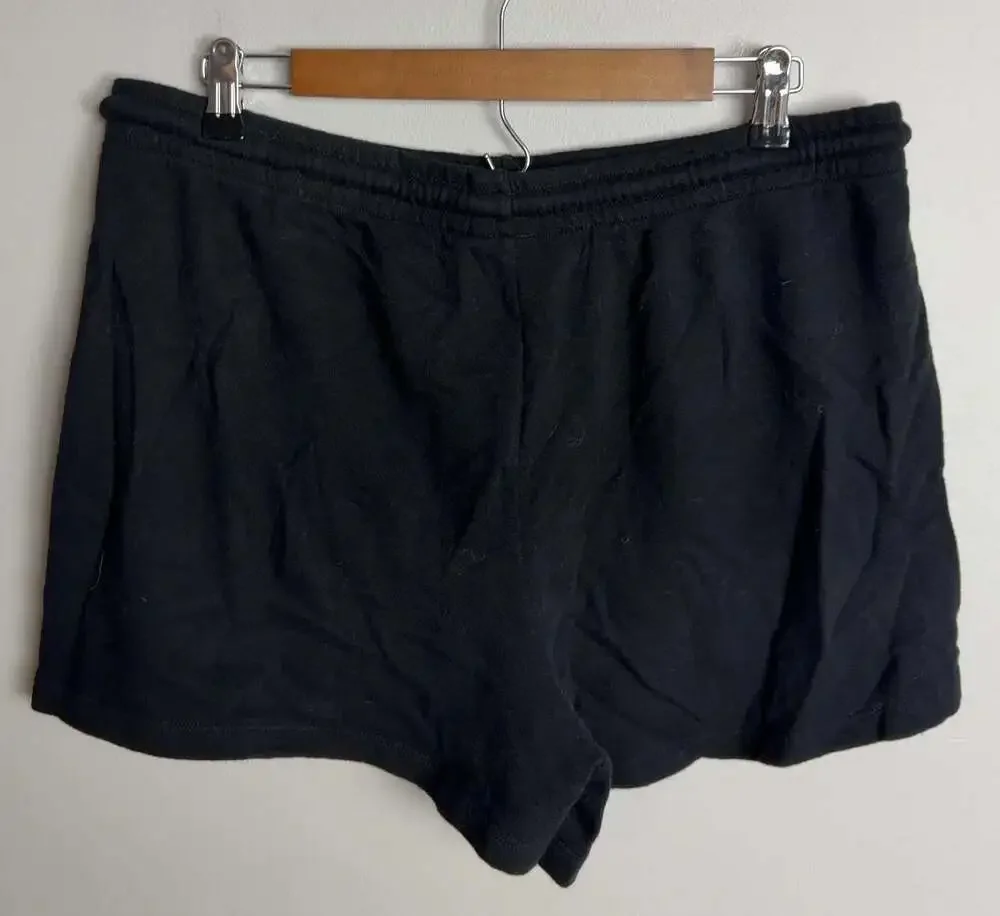 Universal Thread Black Drawstring Shorts Cotton Modal Size Medium Women’s